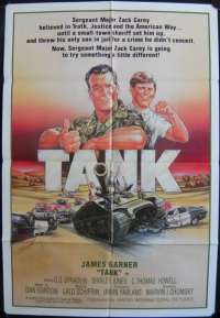 Tank Poster Original One Sheet James Garner C.Thomas Howell