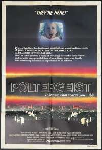 Poltergeist Poster Original One Sheet 1982 Tobe Hooper Ghosts